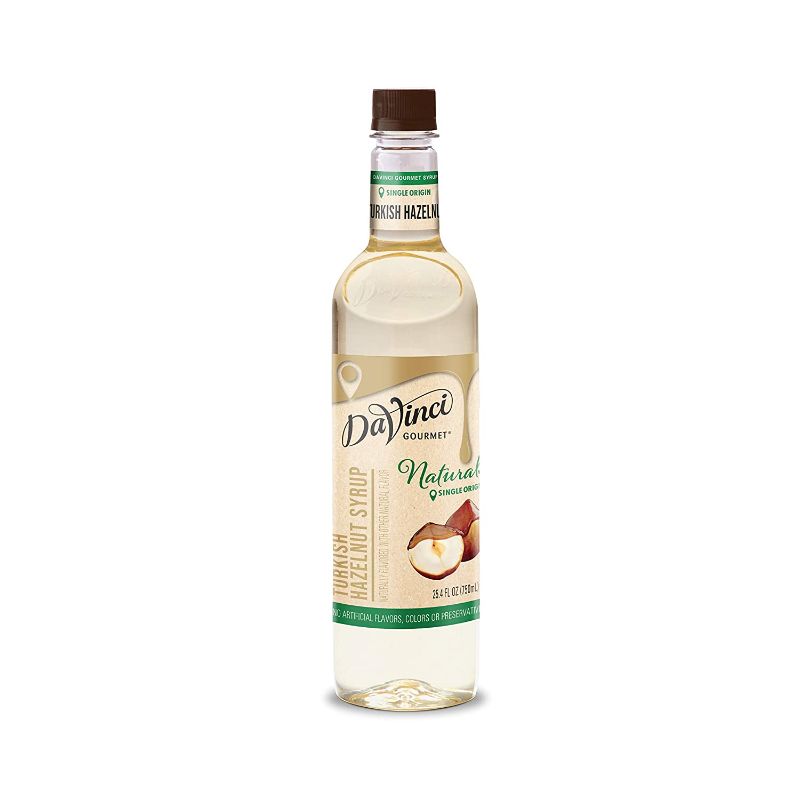 Photo 1 of DaVinci Gourmet Natural Coffee Syrup, Hazelnut, 25.4 Ounce Bottle
