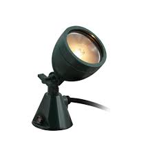 Photo 1 of Portfolio 800-Lumen 75-Watt Green Line Voltage Plug-in Halogen Flood Light