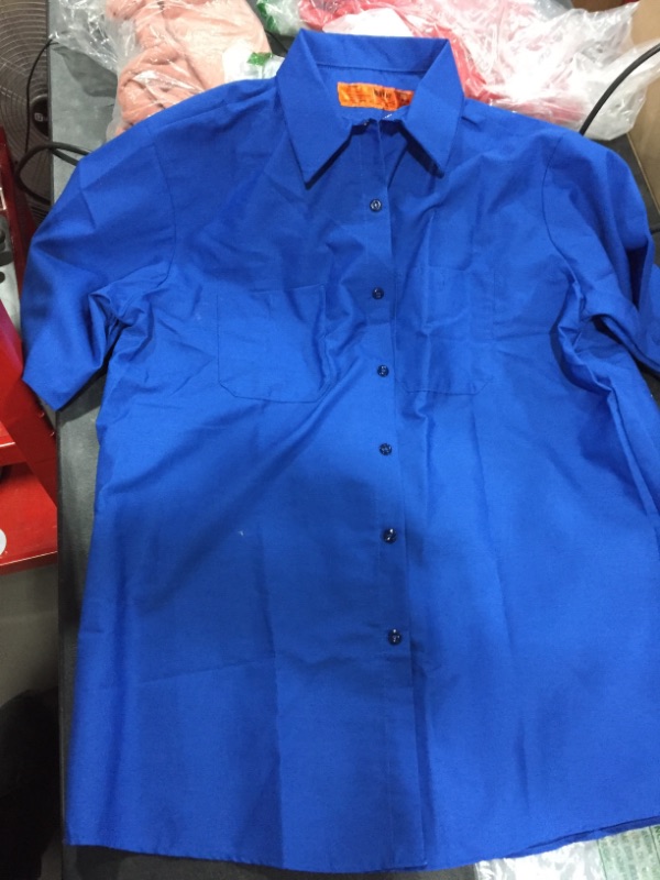 Photo 2 of Red Kap Men's Industrial Short Sleeve Work Shirt
