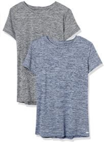 Photo 1 of Amazon Essentials Women's 2-Pack Tech Stretch Short-Sleeve Crewneck T-Shirt
xxlarge