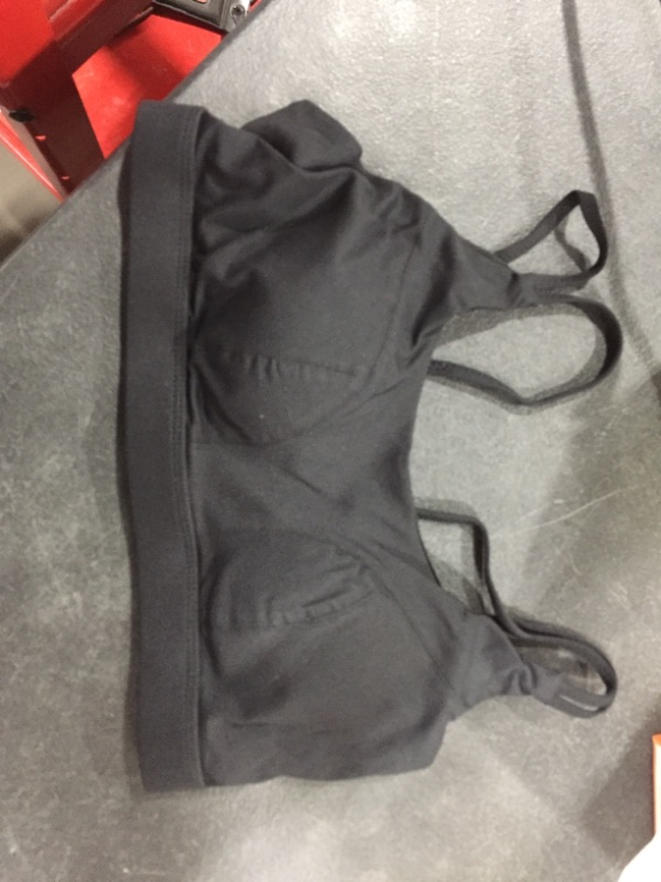 Photo 1 of Helisopus Crossback sports bra with removable cups black
Large