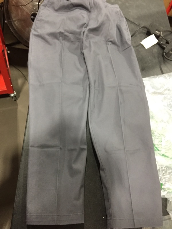 Photo 1 of Grey Dress Pants 36 w x 32 l 
Amazon Essentials 