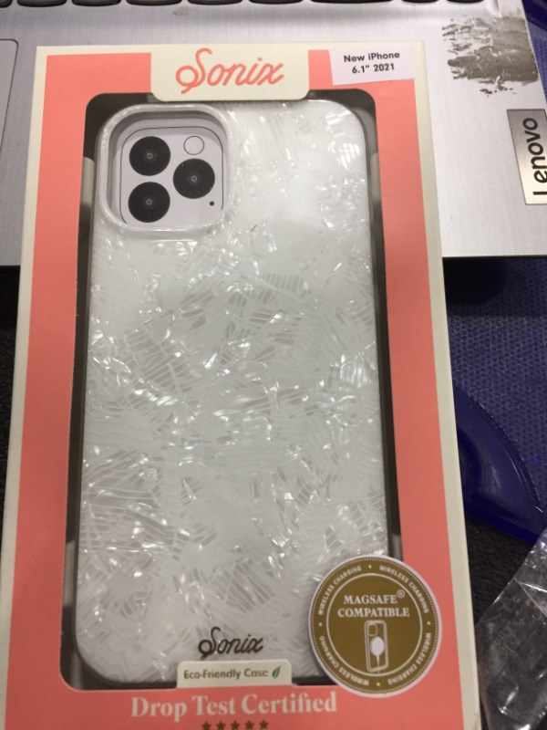 Photo 2 of CLEAR COAT CASE FOR IPHONE 13, OYSTER TORT
