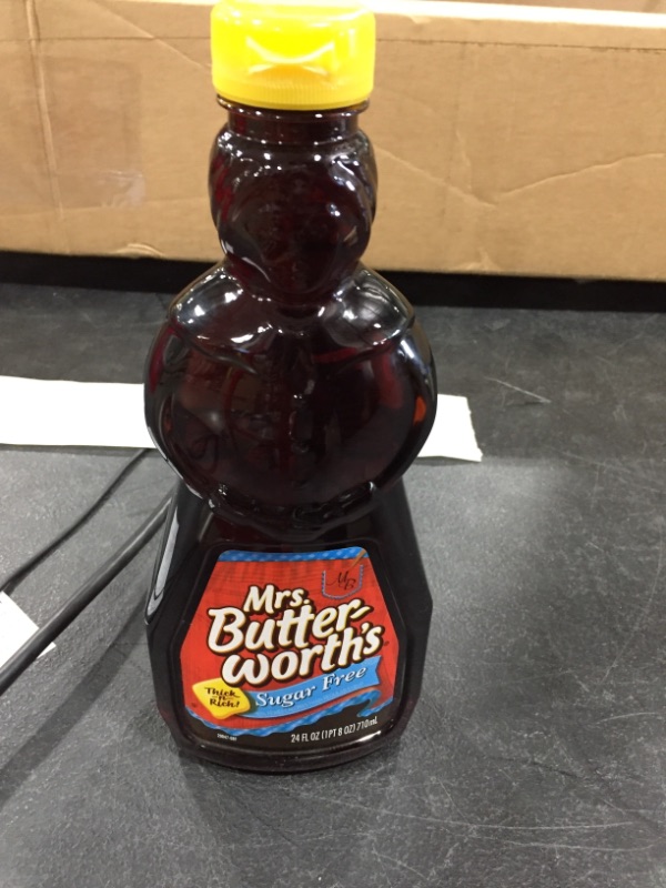 Photo 2 of Mrs. Butterworth's Sugar Free Syrup, 24 Ounce
