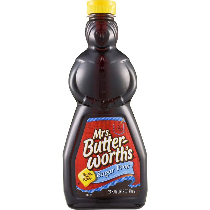 Photo 1 of Mrs. Butterworth's Sugar Free Syrup, 24 Ounce
