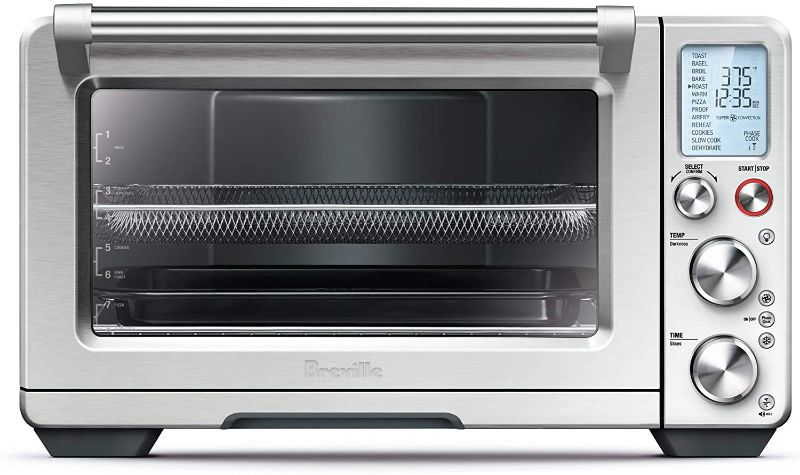 Photo 1 of Breville BOV900BSS the Smart Oven Air Fryer Pro, Countertop Convection Oven, Brushed Stainless Steel
