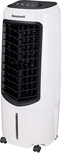 Photo 1 of Honeywell Portable Evaporative Cooler with Fan, Humidifier & Remote, 29.6" TC10PEU, White