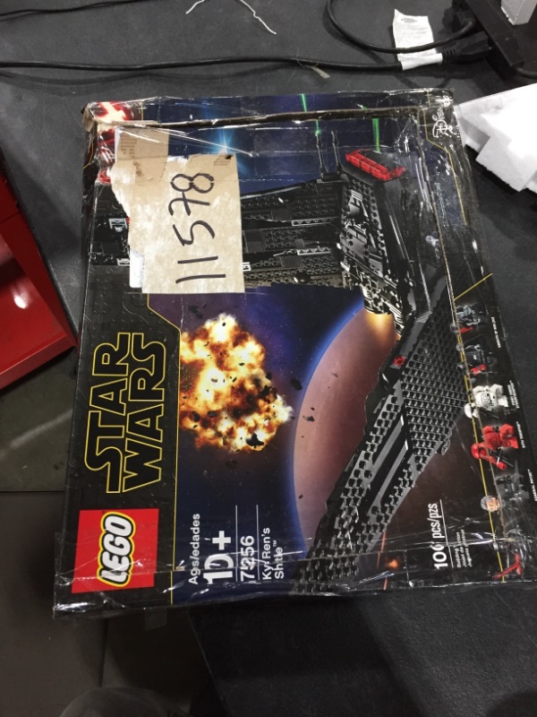 Photo 4 of LEGO Star Wars: The Rise of Skywalker Kylo Ren’s Shuttle 75256 Star Wars Shuttle Action Figure Building Kit (1,005 Pieces)
