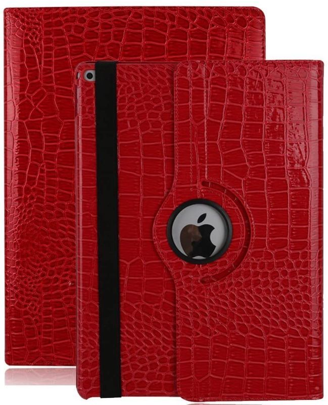 Photo 1 of Dream Wings iPad 10.2 inch 2019 Case, 360 Degrees Rotating Magnetic Stand Smart Cover for Apple iPad 7th Generation 10.2" Tablet (iPad 10.2 2019, Red)
