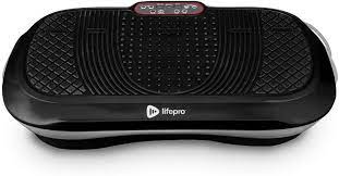 Photo 1 of LifePro Waver Vibration Plate Body Exercise Workout Equipment Machine Set, Black
