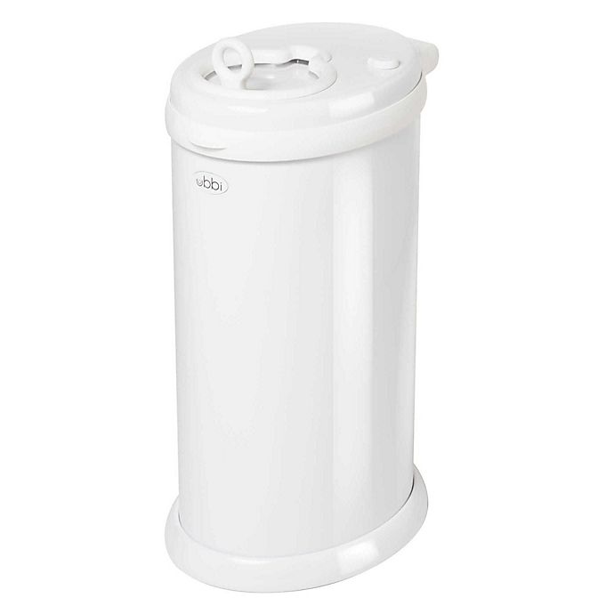 Photo 1 of Ubbi Steel Odor Locking, No Special Bag Required Money Saving, Awards-Winning, Modern Design Registry Must-Have Diaper Pail