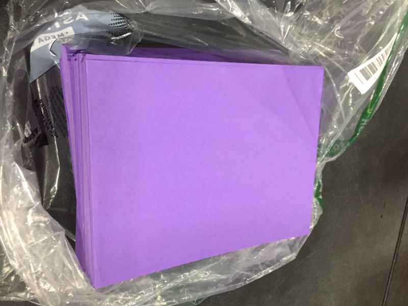 Photo 2 of Astrobrights Mega Collection, Colored Cardstock, Ultra Purple, 320 Sheets, 65 lb/176 gsm, 8.5" x 11" - MORE SHEETS! (91696)
