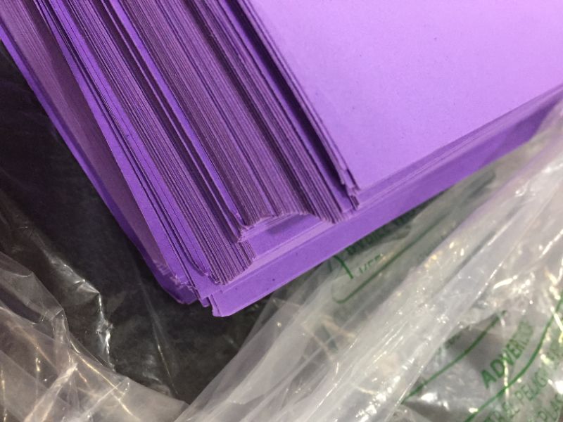 Photo 3 of Astrobrights Mega Collection, Colored Cardstock, Ultra Purple, 320 Sheets, 65 lb/176 gsm, 8.5" x 11" - MORE SHEETS! (91696)
