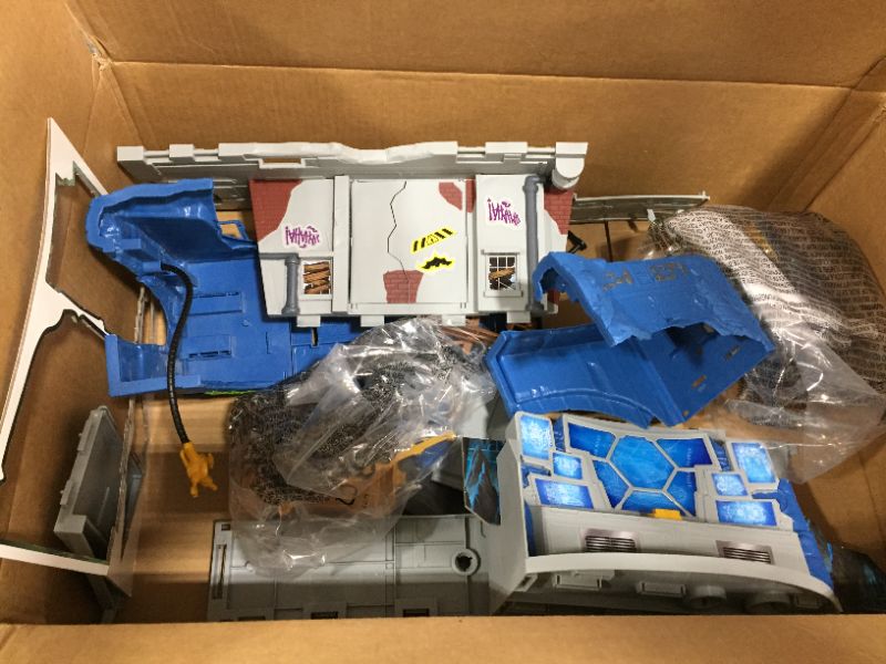 Photo 2 of Batman 3-in-1 Batcave Playset with Exclusive 4-inch Batman Action Figure and Battle Armor