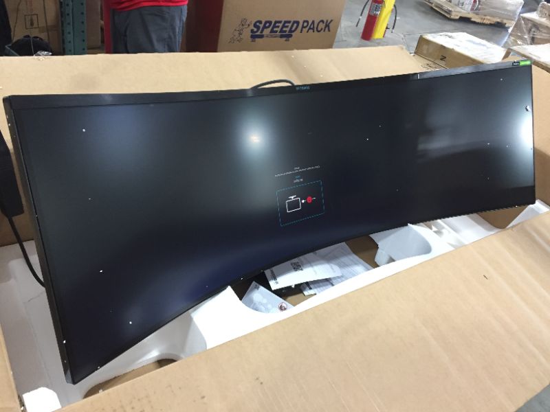 Photo 2 of Samsung -49" Odyssey G9 Gaming Monitor - LC49G95TSSNXZA