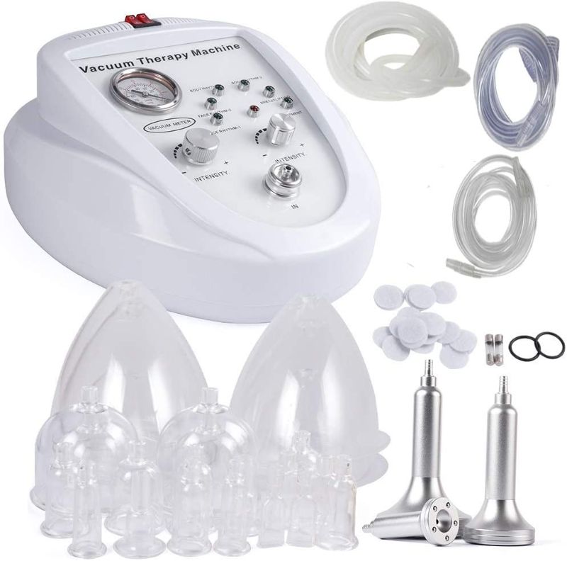 Photo 1 of DANYILI Vacuum Therapy Massager,Professional Pump Machine(Max Vacuum: 60 cmHg/25 inHg)/Electric Automatic Suction System/Cupping-Therapy Sets with 30 Cups and 3 Pumps

