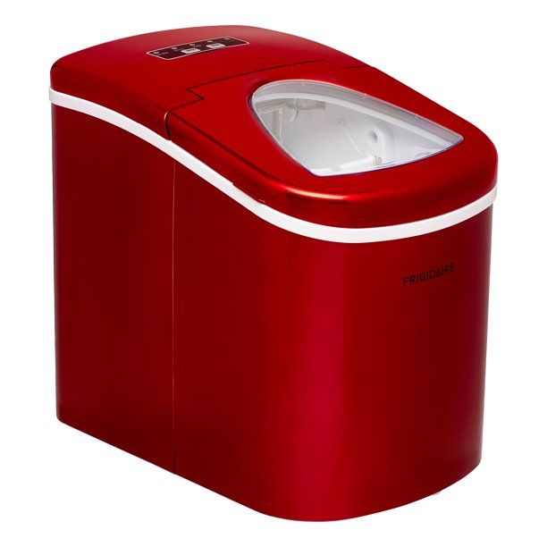 Photo 1 of Frigidaire 26lb. Portable Countertop Icemaker - EFIC108 - RED
