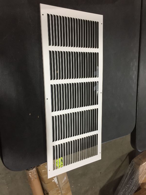 Photo 1 of 12 X 28 VENT Steel Return Air Filter Grille for 1" Filter - Removable Face/Door