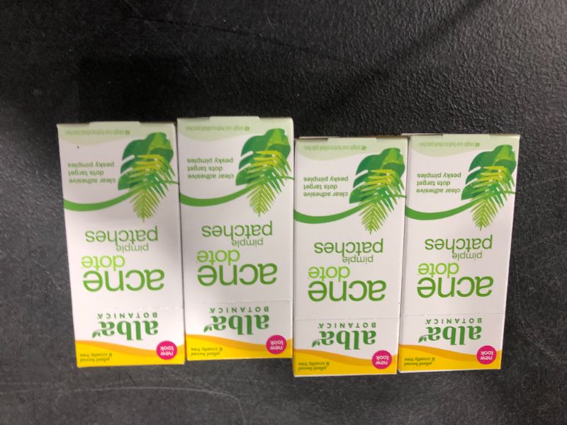 Photo 1 of 4 pack Alba Botanica Acnedote Pimple Patches, 40 Count per box