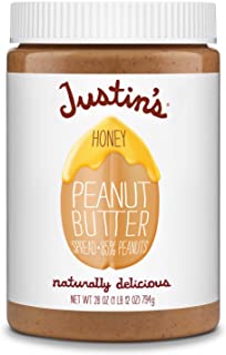 Photo 1 of 2 PACK Justin's Peanut Butter Spread, Honey - 28 oz BEST BY NOV 14 2021
