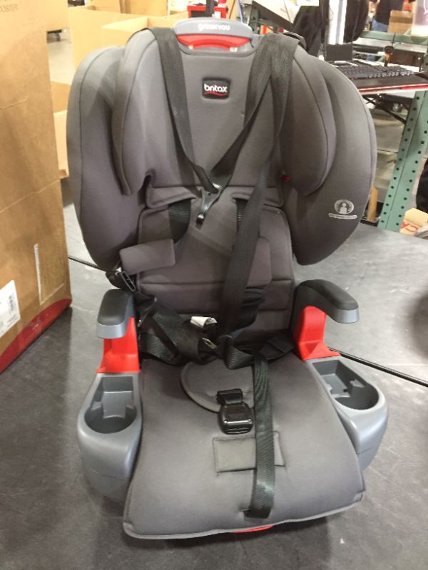 Photo 3 of Britax Grow with You Harness-2-Booster Car Seat, Pebble