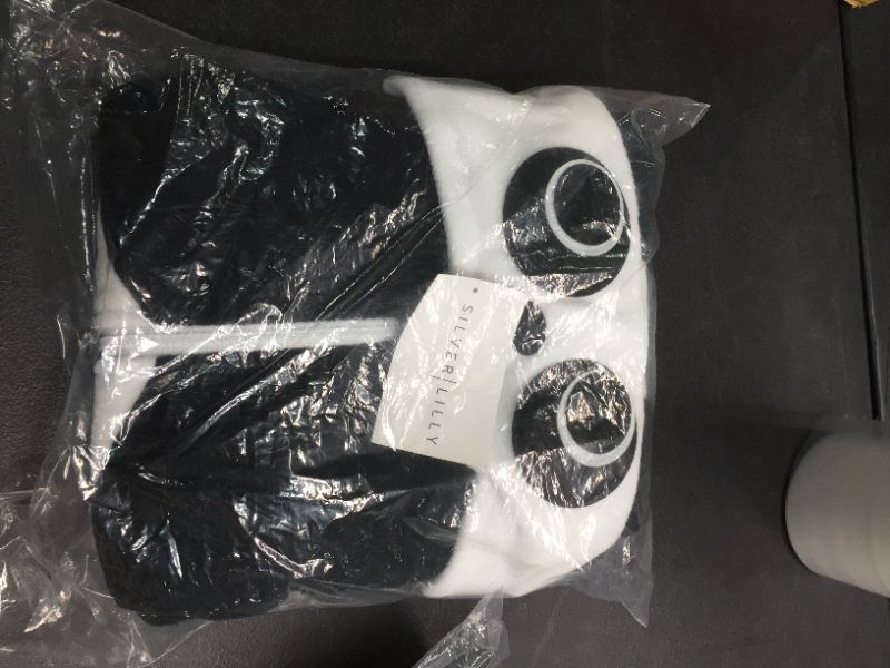 Photo 1 of Silver Lilly Women's Zip up Fleece Panda Bear Animal Costume Dress
XL