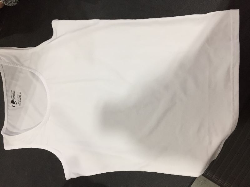 Photo 1 of white tank top size-Medium 