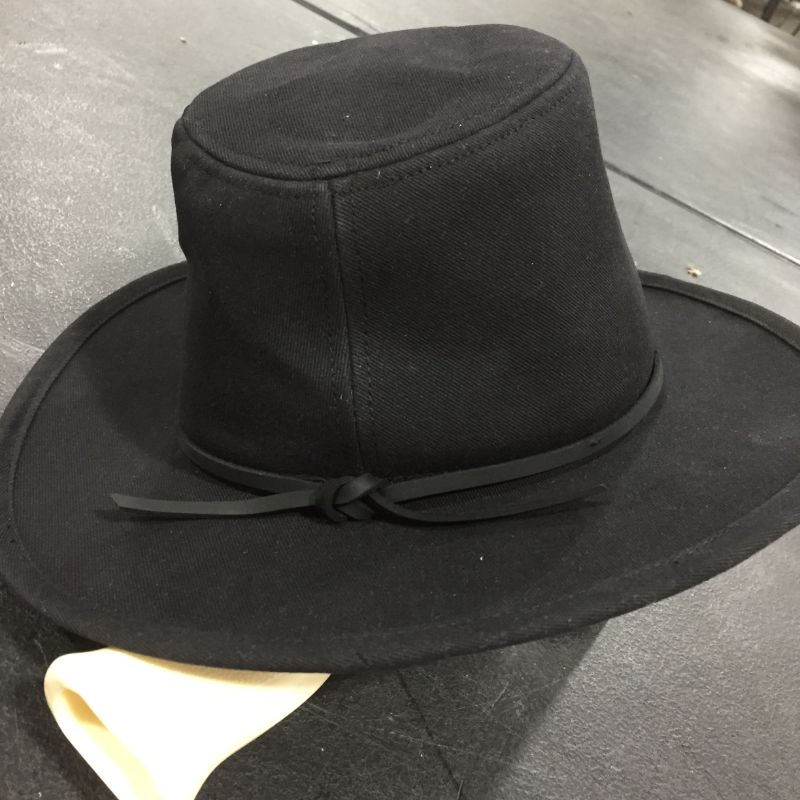 Photo 2 of brixton wesley cotton fedora
size- XS 6 3/4