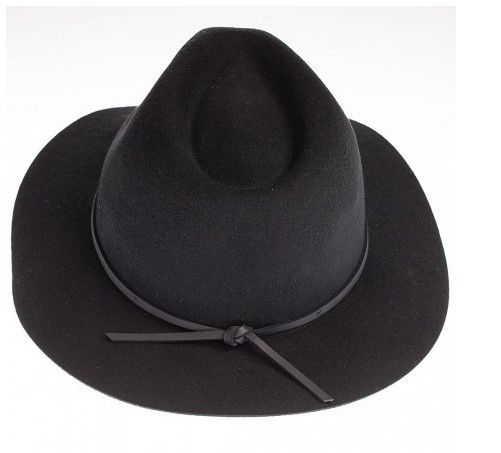 Photo 1 of brixton wesley cotton fedora
size- XS 6 3/4