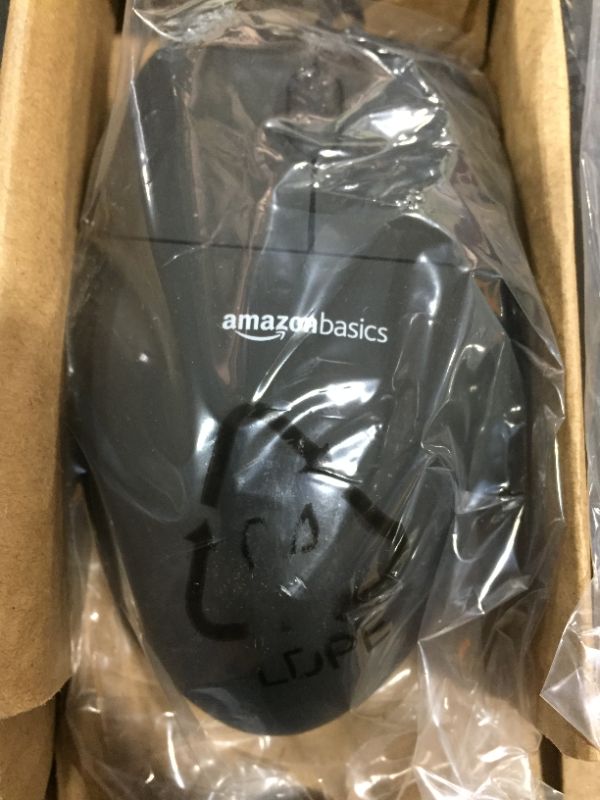 Photo 3 of Amazon Basics USB Wired Keyboard and Mouse Bundle
