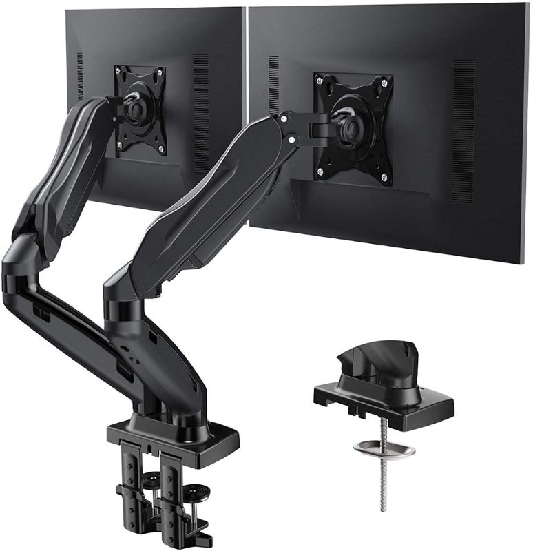 Photo 1 of HNDS6 Gas Spring Dual Monitor Arm Mount for 17-27 Inch