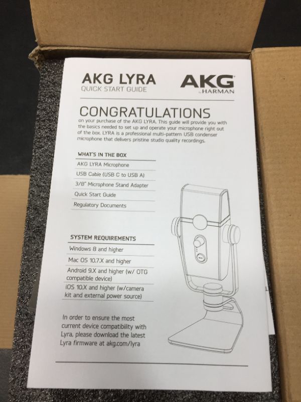 Photo 4 of AKG Lyra Ultra HD USB Microphone