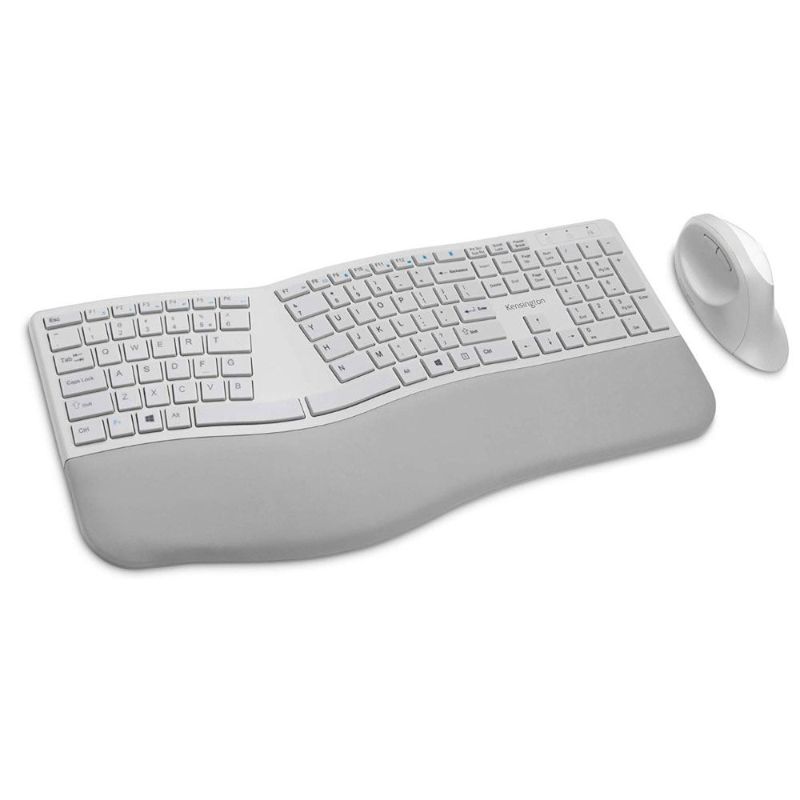 Photo 1 of Kensington Pro Fit Ergo Wireless Keyboard and Mouse - Gray
