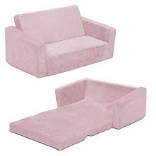 Photo 1 of 

























Delta Children Serta Perfect Sleeper Extra Wide Convertible Sofa to Lounger, Comfy 2-in-1 Flip Open Couch/Sleeper for Kids, Pink, 30x17x15"


