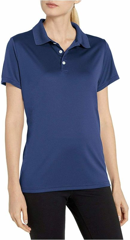 Photo 1 of Hanes Sport Women's Cool DRI Performance Polo,Black,Small, Navy, Size XX-Large
