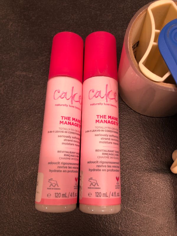 Photo 2 of 2 PACK Cake Beauty Mane Manager 3-in-1 Leave In Conditioner, 4 Ounces

