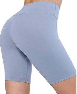 Photo 1 of CHRLEISURE Workout Booty Spandex Shorts for Women, High Waist Soft Yoga Bike Shorts
SMALL