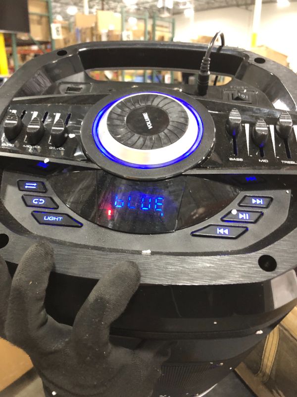 Photo 1 of Rockville Go Party X10 Dual 10" Battery Powered Bluetooth Speaker+UHF Microphone
