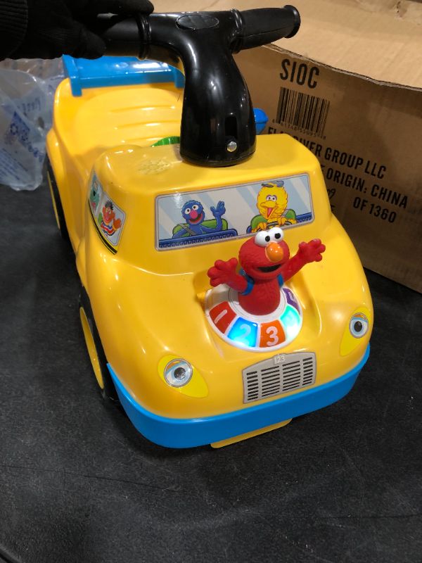 Photo 2 of Sesame Street Elmo School Bus Ride on
