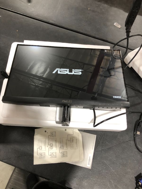 Photo 2 of ASUS 21.5 VT229H Full HD 1920 X 1080, IPS, Eye Care 10-point Touch Monitor
