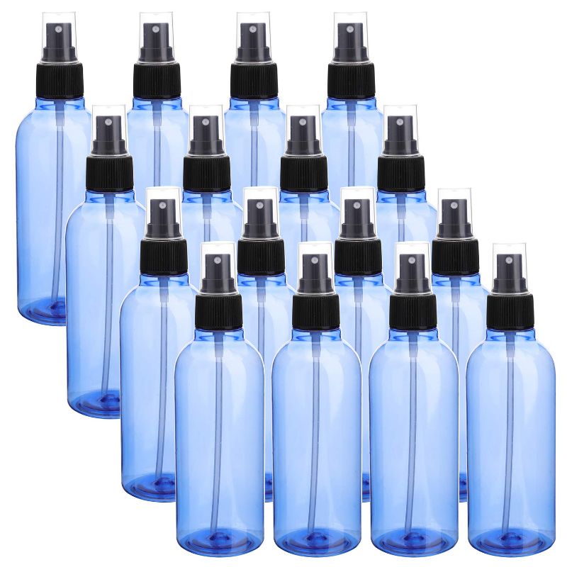 Photo 1 of 
Tosnail 16 Pack 8 Ounce Plastic Spray Bottles Mist Spray Bottle with Black Fine Mist Sprayer for Beauty Care, Travel Use, Home Cleaning
