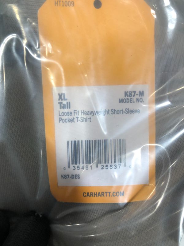 Photo 3 of Carhartt Men's K87 Workwear Short Sleeve T-Shirt (Regular and Big & Tall Sizes)
XLT