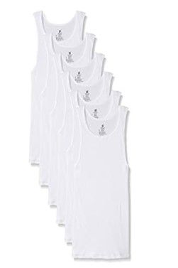 Photo 1 of Hanes Men's 6-Pack ComfortSoft Tanks
LARGE 