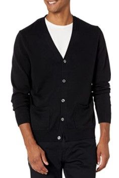 Photo 1 of Amazon Essentials Men's Cotton Cardigan Sweater 
2XL