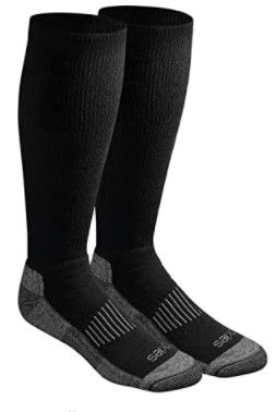 Photo 1 of 2 PACK Dickies Men's Light Comfort Compression Over-the-calf Socks
6-12