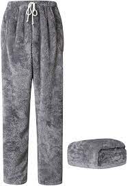 Photo 1 of cromoncent grey fluffy pajamas
size Small