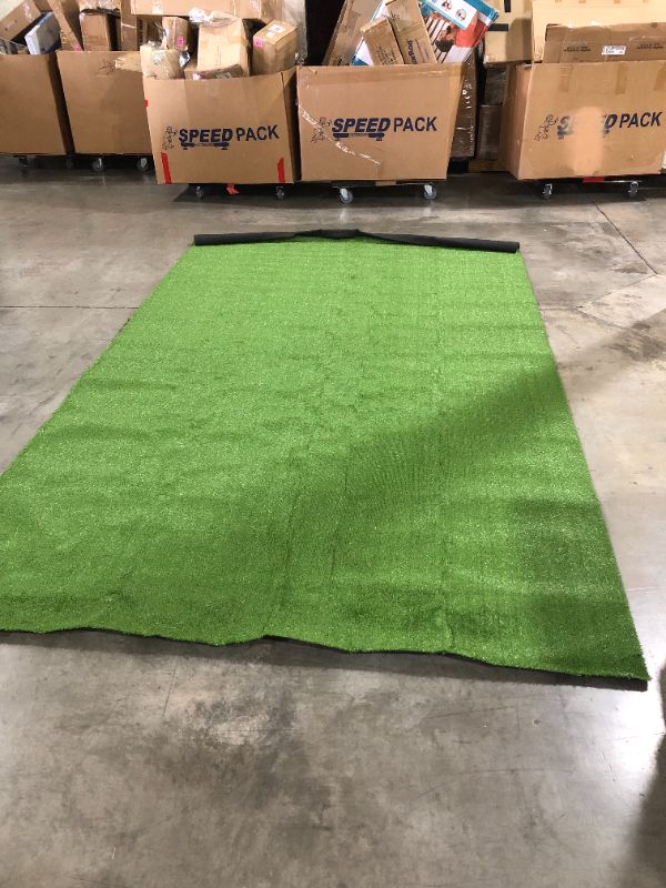 Photo 2 of Artificial Grass Mats Lawn Carpet Customized Sizes, Synthetic Rug Indoor Outdoor Landscape, Fake Faux Turf for Decor 7FTX12FT(70 Square FT)