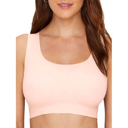 Photo 1 of Bali Comfort Revolution Easylite Seamless Wireless Full Coverage Bra-Df3491, Large , Pink
