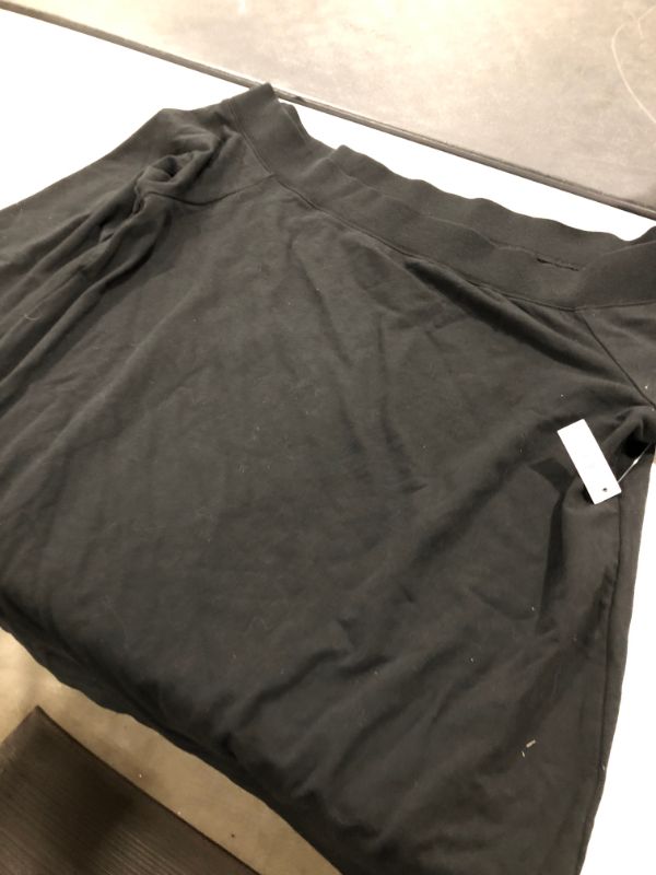 Photo 1 of Brand - Daily Ritual Women's Terry Cotton and Modal, Black, Size XX-Large