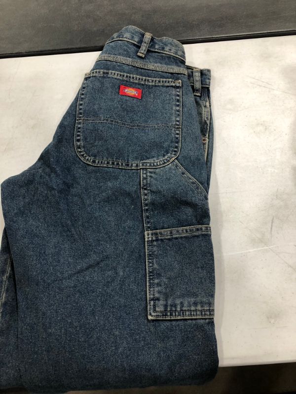 Photo 2 of Dickies Men's Relaxed Fit Carpenter Denim Jean - 1993 (size unknown)